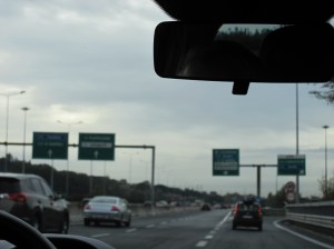 heading towards via Aurelia 